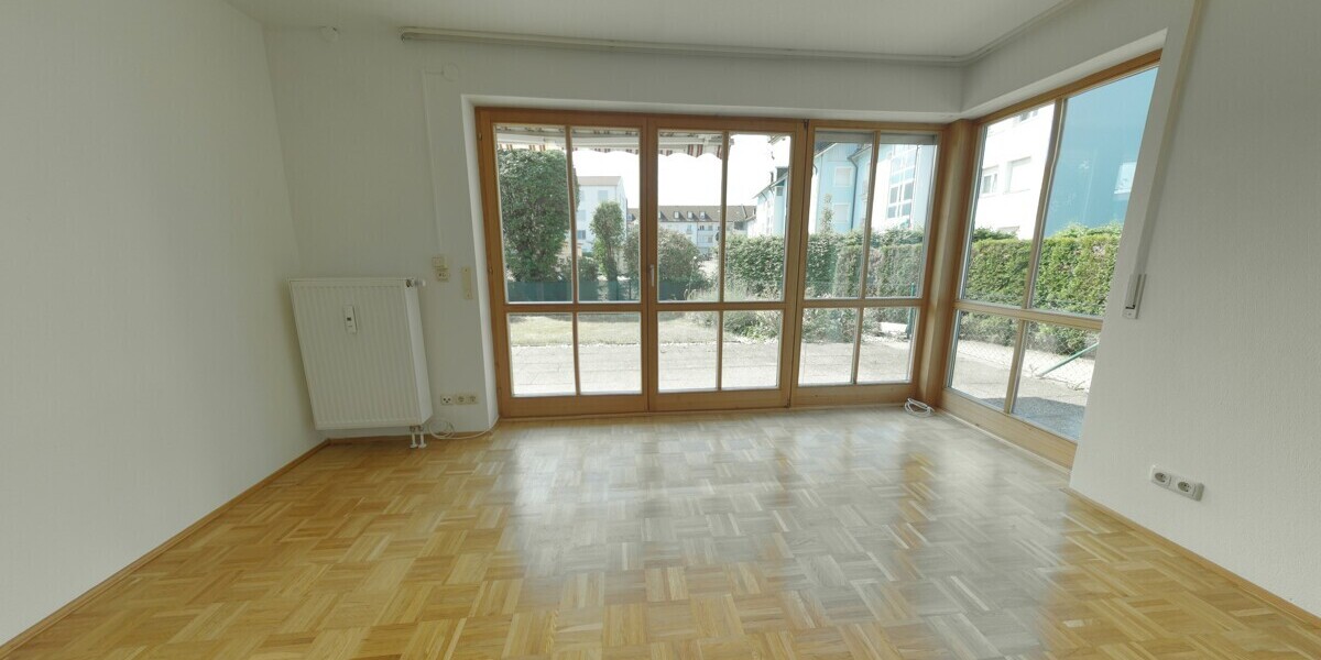Charmante 3-Zimmer-Erdgeschosswohnung mit Terrasse & Garten in ruhiger Zentrumslage von Freilassing - Erdgeschoßwohnung Freilassing Freilassing | Angebot:26819124