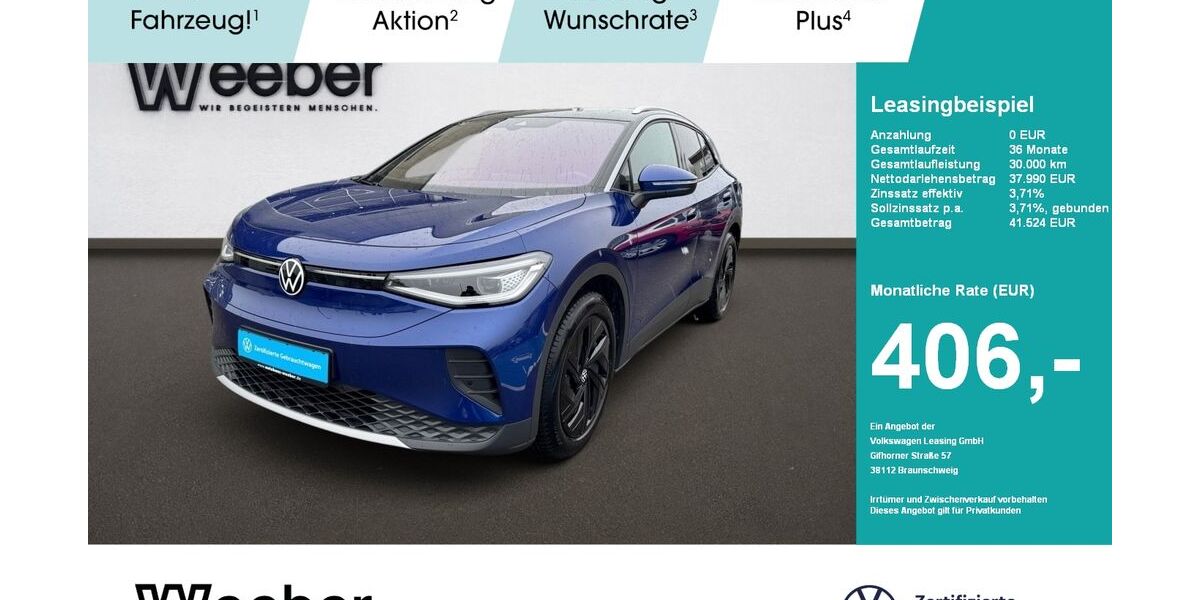 VW ID.4 16.900 km 37.990 &euro; Herrenberg 71083
