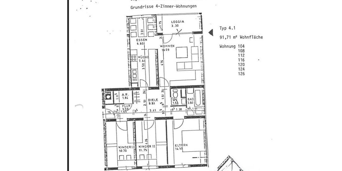 4 Zimmer Wohnung 4 zimmer