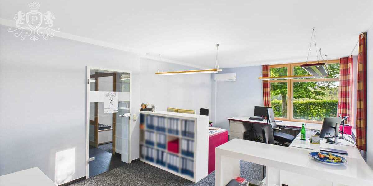 Moderne Bürofläche 294 m² Naturblick Nähe Luxemburg & Bleialf Klimaanlage Bis 12 Stellplätze zimmer