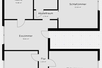 Schöne sanierte 3,5 Zimmer Wohnung in der Innenstadt