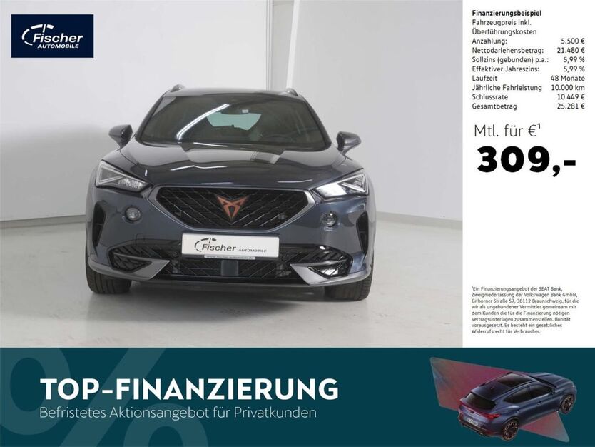 Cupra Formentor 21.383 km 26.980 € Amberg 92224