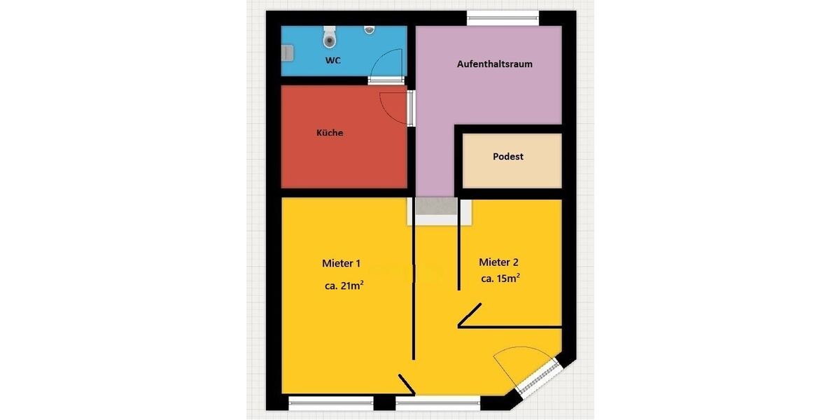 Bautzen - Zentrale Gewerbeeinheit mit Potenzial - Gewerbeobjekt Bautzen | Angebot:20383764