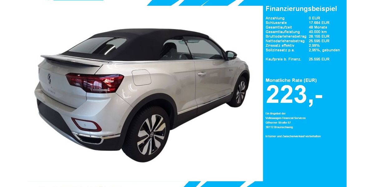 VW T-Roc 8.400 km 25.595 &euro; Gütersloh 33334