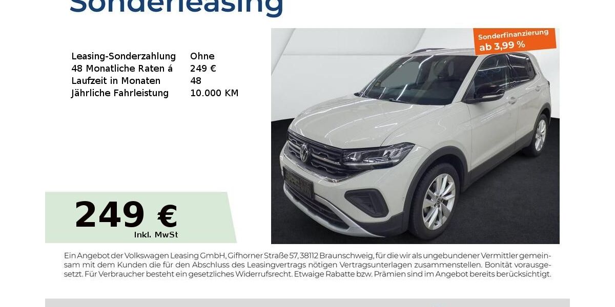 VW T-Cross 25.565 km 23.722 &euro; Nürnberg 90411