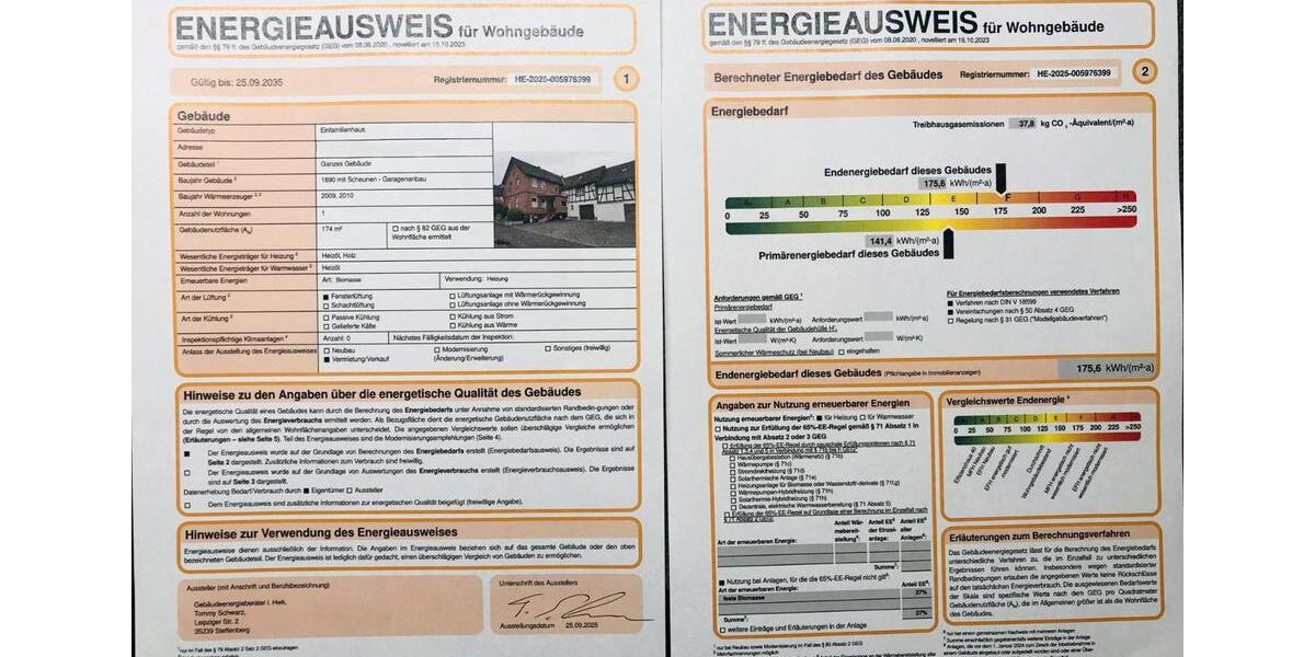 Einfamilienhaus Breidenbach - 7 Zimmer, 134 m&sup2;, 249.000&euro; | Angebot:26327518