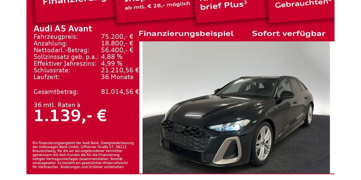 Audi A5 6.001 km 75.200 &euro; Berlin 12489