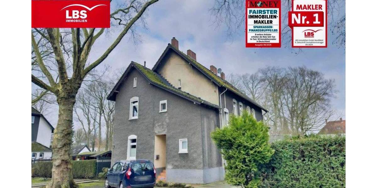 Etagenwohnung Gladbeck Alt-Rentfort - 4 Zimmer, 95 m&sup2;, 189.000&euro; | Angebot:25566112