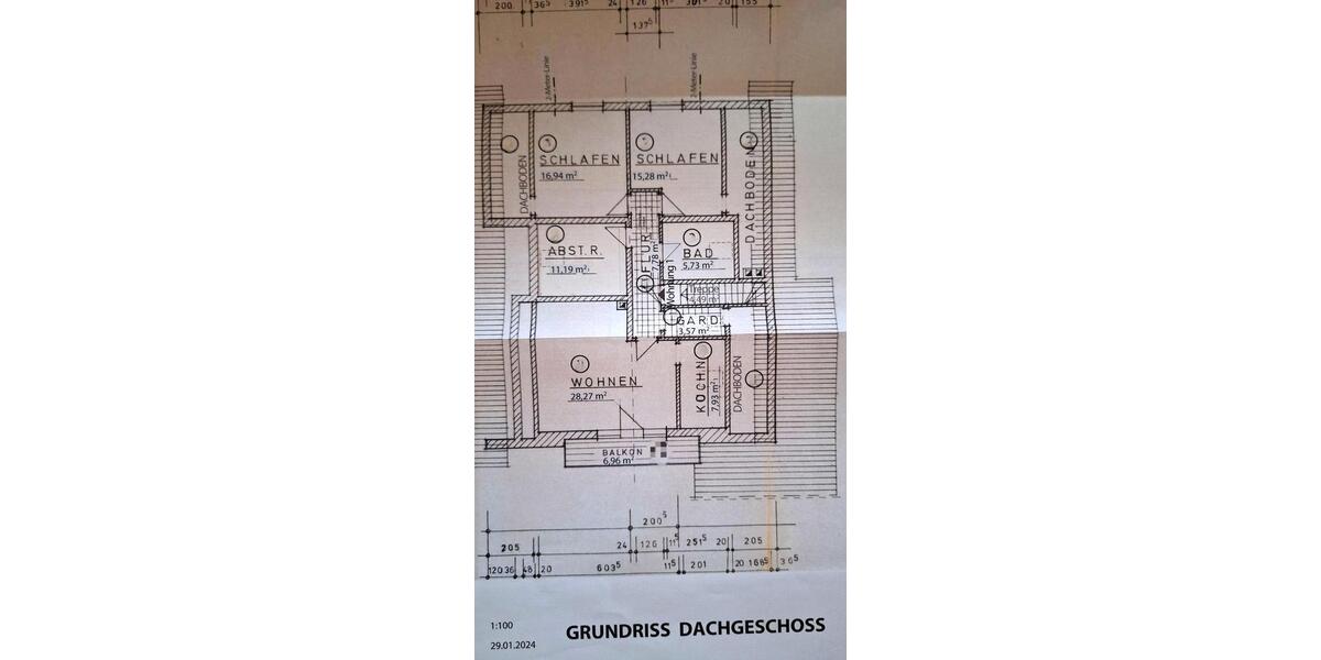 Dachgeschoßwohnung Haldenwang - 4 Zimmer, 98 m&sup2;, 366.000&euro; | Angebot:24292123