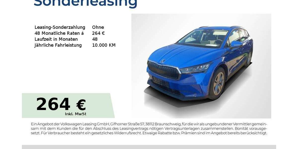 Skoda Enyaq 27.100 km 23.440 &euro; Magdeburg 39118