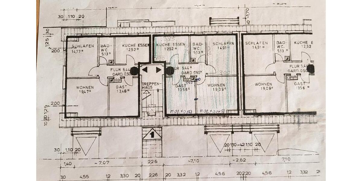 Dachgeschoßwohnung Gernsbach - 3 Zimmer, 70 m&sup2;, 139.000&euro; | Angebot:26238118