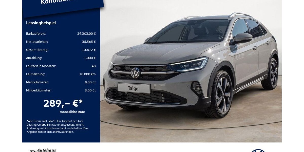 VW Taigo 3.500 km 27.606 &euro; Potsdam 14482