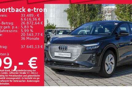 Audi Q4 e-tron 51.222 km 33.489 &euro; München 80935
