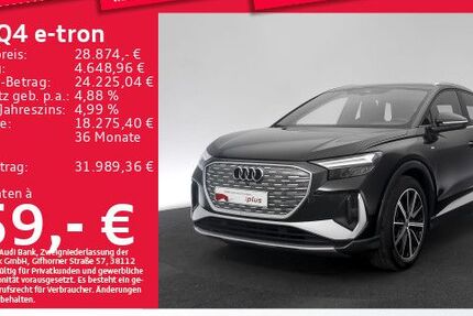 Audi Q4 e-tron 30.722 km 27.915 &euro; Eching 85386