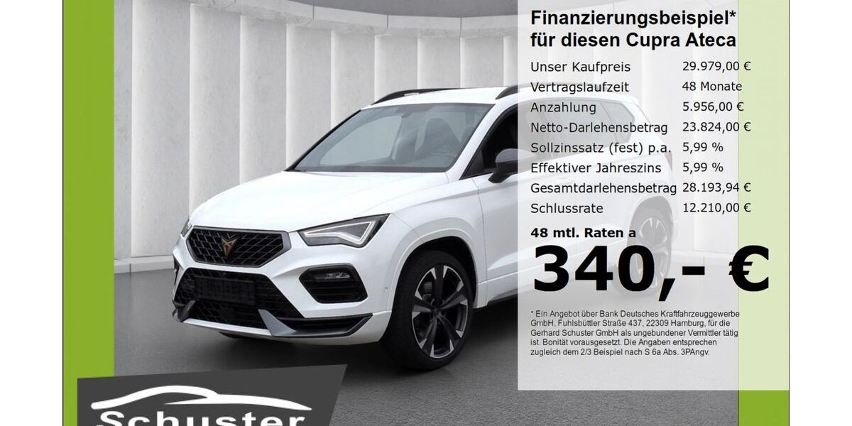 Cupra Ateca 56.696 km 29.280 &euro; Ruhstorf 94099