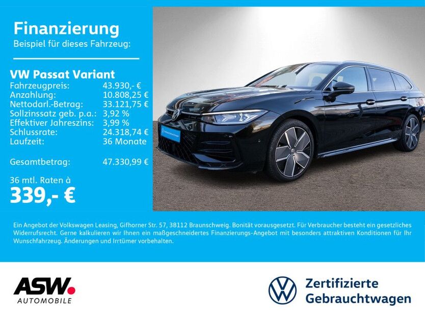 VW Passat Variant 11.200 km 43.930 € Sinsheim 74889