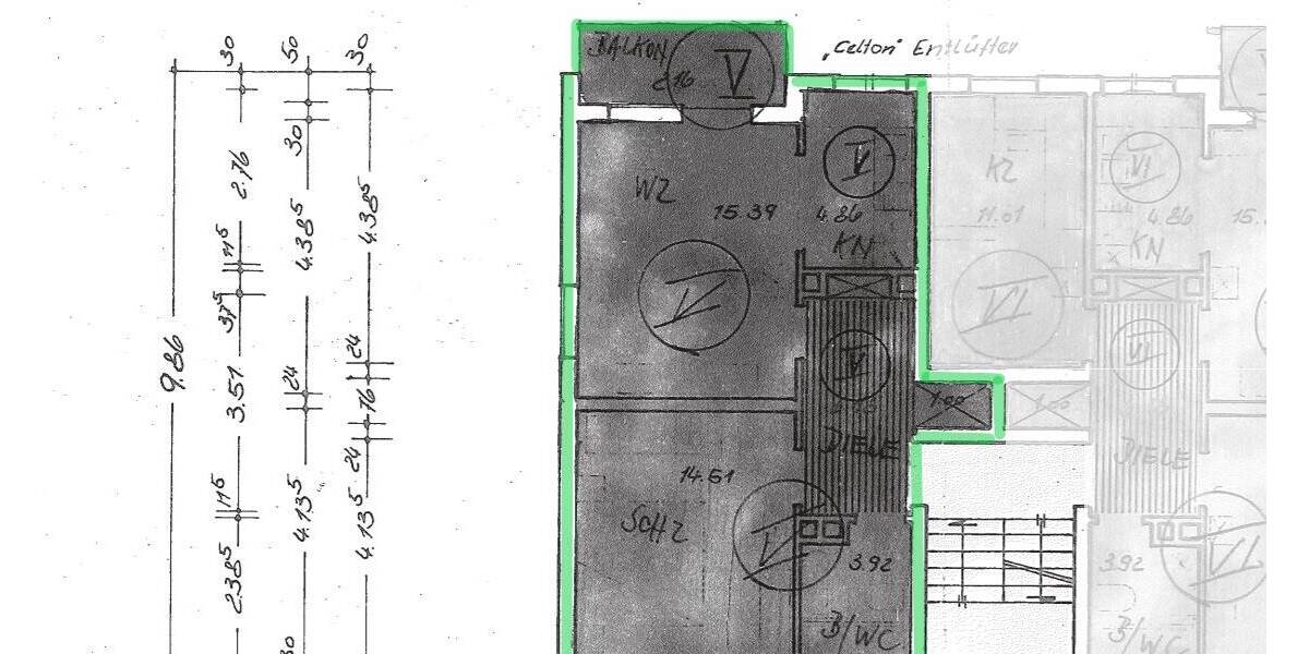 Etagenwohnung Regen - 2 Zimmer, 46 m&sup2;, 70.000&euro; | Angebot:26142677