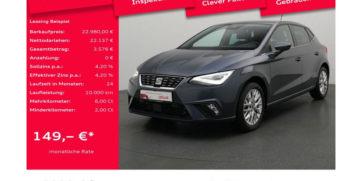 Seat Ibiza 9.391 km 22.980 € Leverkusen 51373