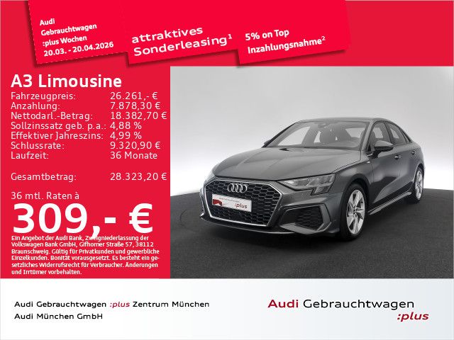 Audi A3 60.686 km 26.261 &euro; Eching 85386