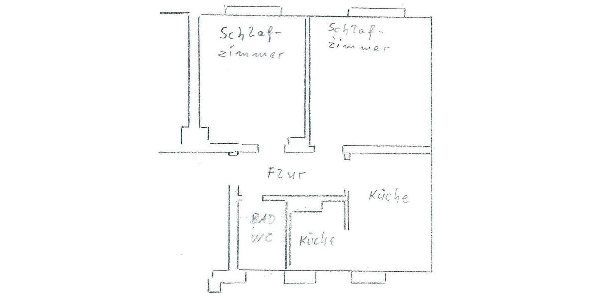 Etagenwohnung Gießen Anneröder Siedlung - 2 Zimmer, 60 m&sup2;, 720&euro; | Angebot:26066900