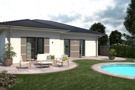 Moderner Bungalow: Komfortables Wohnen auf einer Ebene in Saal an der Saale - Haus Saal a.d.Saale | Angebot:27355783
