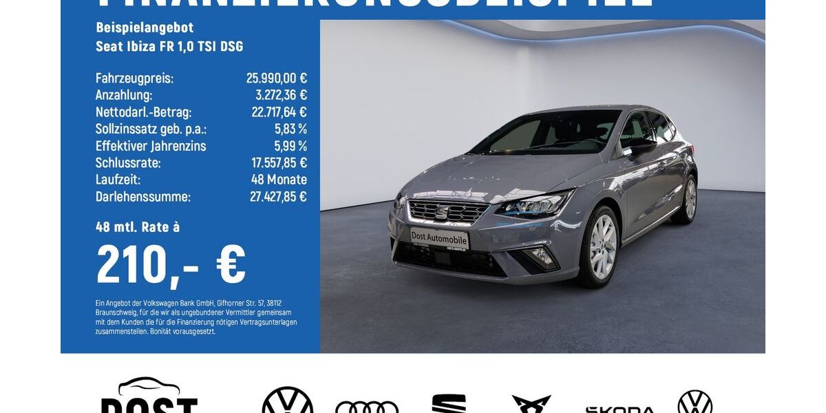 Seat Ibiza 7.000 km 25.990 &euro; Hildesheim 31135