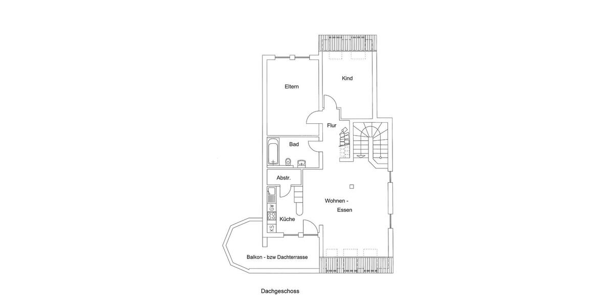 Dachgeschoßwohnung Saarlouis - 6 Zimmer, 116 m&sup2;, 240.000&euro; | Angebot:26145652