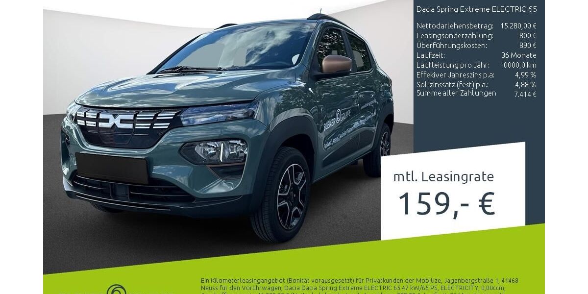 Dacia Spring 5.651 km 14.780 &euro; Ahaus 48683