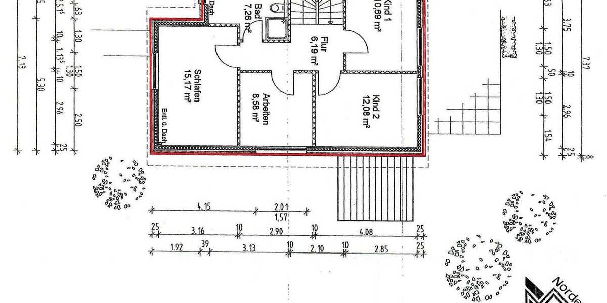 Reihenendhaus Glücksburg - 4 Zimmer, 131 m&sup2;, 1.690&euro; | Angebot:26094094