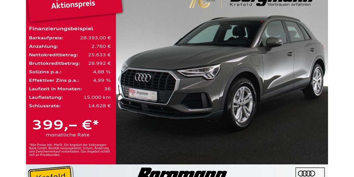 Audi Q3 66.888 km 28.393 &euro; Krefeld 47803