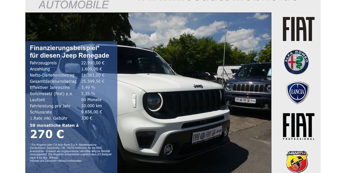 Jeep Renegade 42.239 km 22.990 &euro; Dreieich 63303