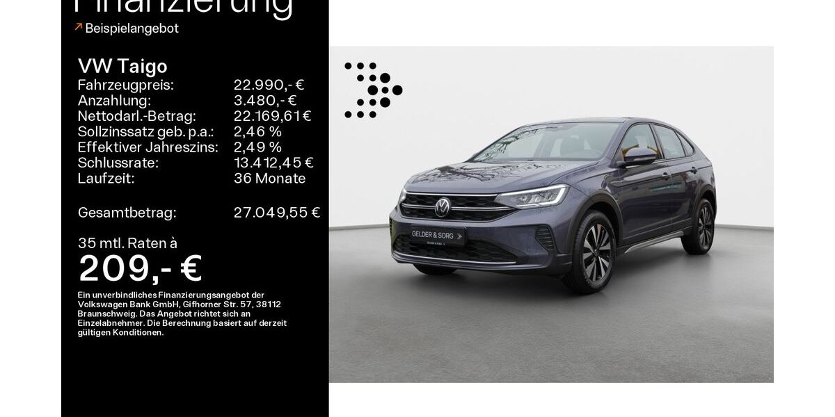 VW Taigo 8.370 km 22.990 &euro; Schweinfurt 97424