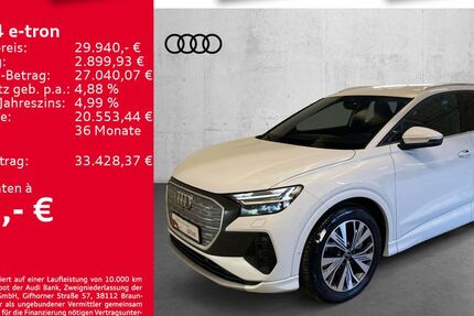 Audi Q4 e-tron 52.633 km 29.440 &euro; Leipzig 04129