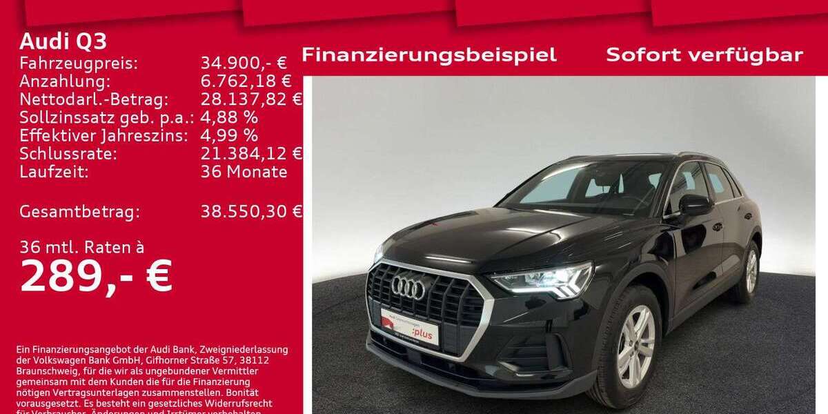 Audi Q3 14.160 km 34.900 &euro; Berlin 12489