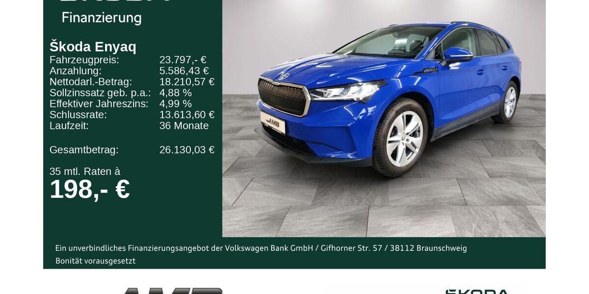 Skoda Enyaq 18.560 km 23.330 &euro; Borna 04552