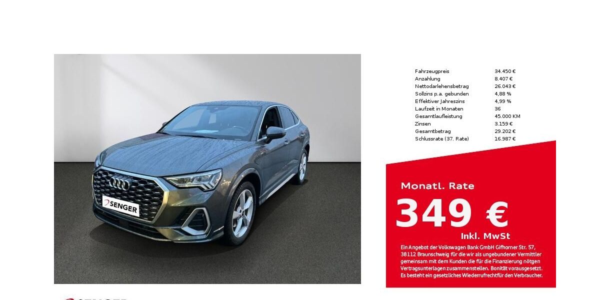 Audi Q3 63.150 km 34.450 &euro; Lübeck 23556