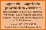 Lagerhalle-Lagerfläche gewerblich zu vermieten! zimmer