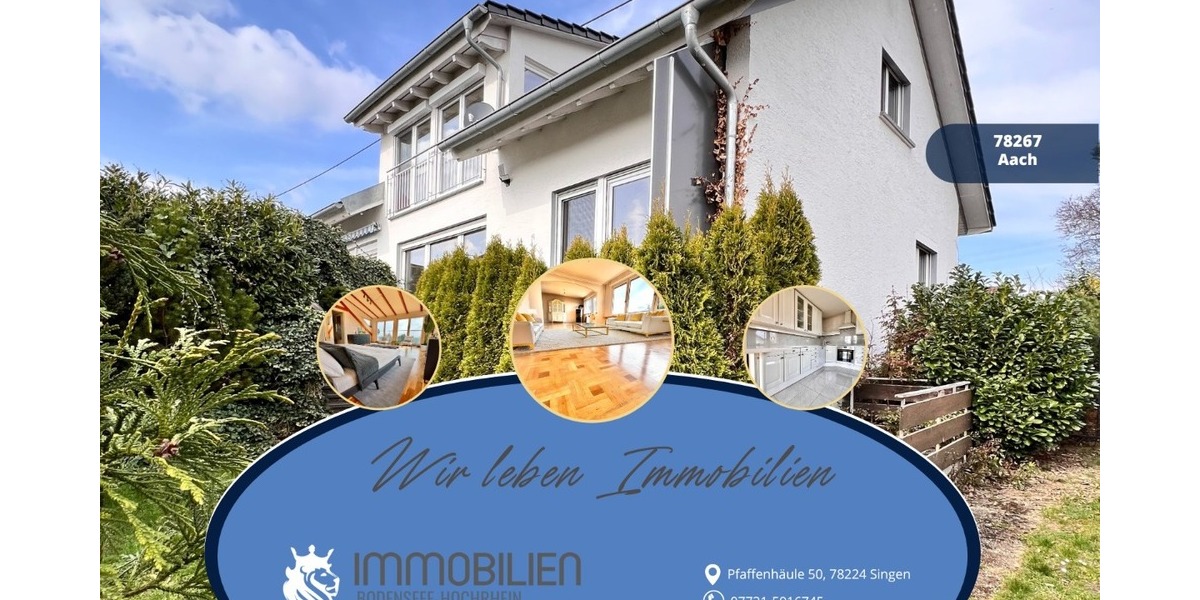 Vom ersten Blick verliebt – Wohntraum mit Garten und Wintergarten in Aach - Einfamilienhaus Aach | Angebot:22144492