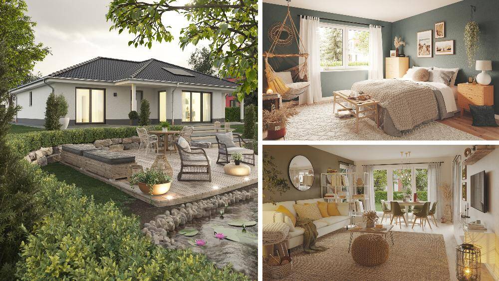 Bungalow Dodendorf Dodendorf - 3 Zimmer, 83 m&sup2;, 316.378&euro; | Angebot:25836722