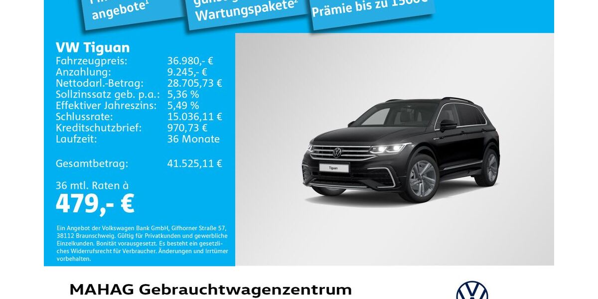 VW Tiguan 34.262 km 36.980 &euro; München 80935