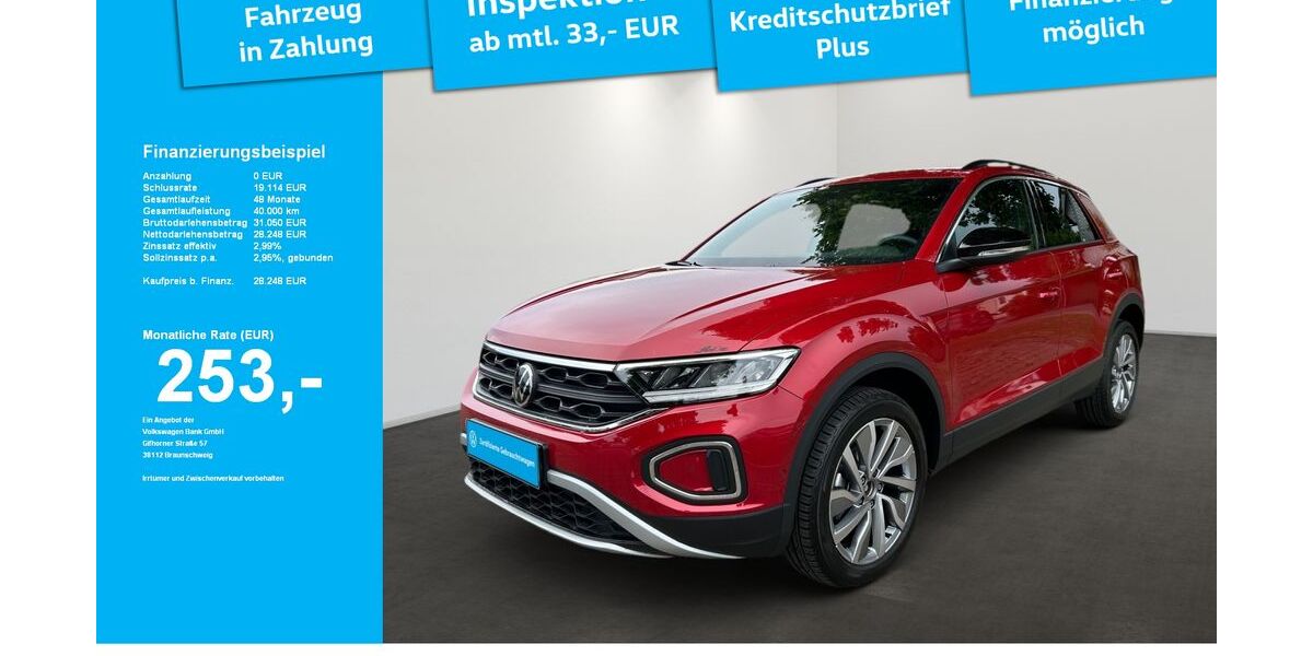 VW T-Roc 17.600 km 26.848 &euro; Weingarten 88250