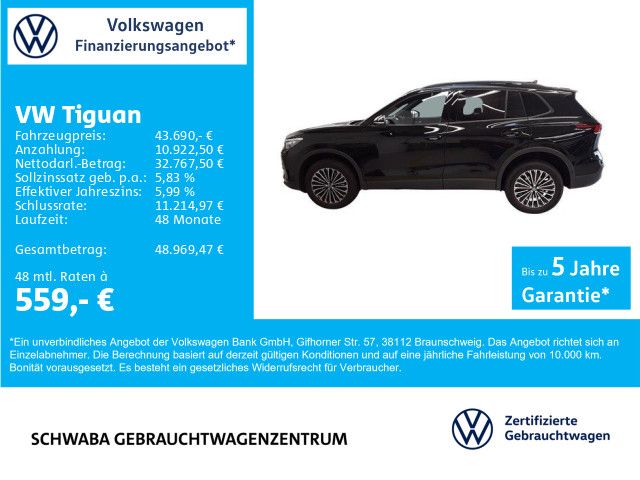 VW Tiguan 5.295 km 43.690 &euro; Gersthofen 86368
