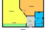 Etagenwohnung Coswig - 2 Zimmer, 42 m&sup2;, 375&euro; | Angebot:26687645