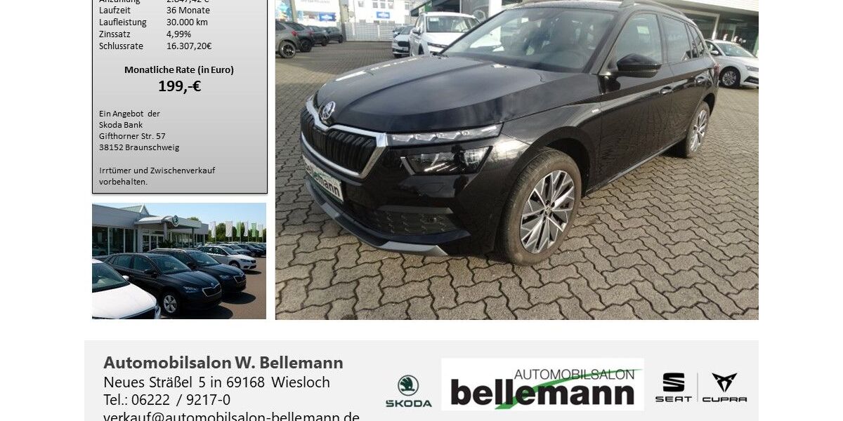 Skoda Kamiq 20.700 km 23.590 € Wiesloch 69168
