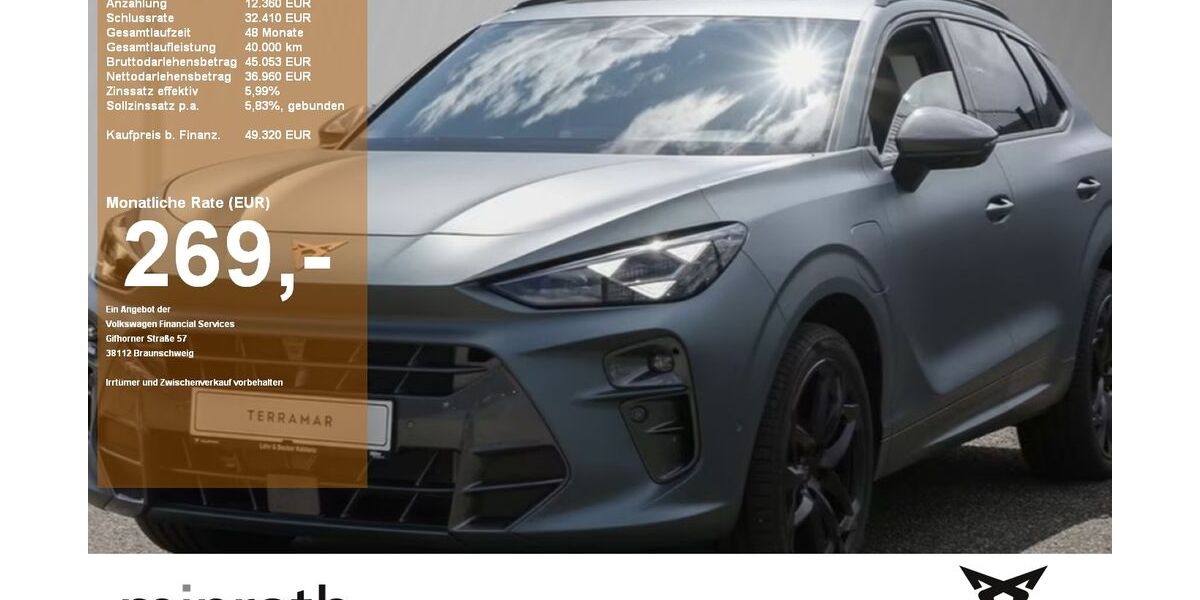 Cupra Terramar 7.500 km 49.209 &euro; Moers-Hülsdonk 47441