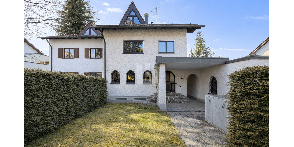 WINDISCH IMMOBILIEN - Große DHH mit eingewachsenem Garten und Einliegerwohnung in Gröbenzell-Nord - Doppelhaushälfte Gröbenzell | Angebot:25177989