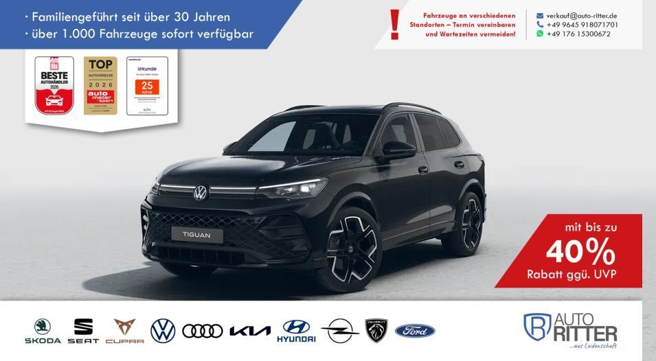 VW Tiguan 5.293 km 51.990 &euro; Eschenbach 92676