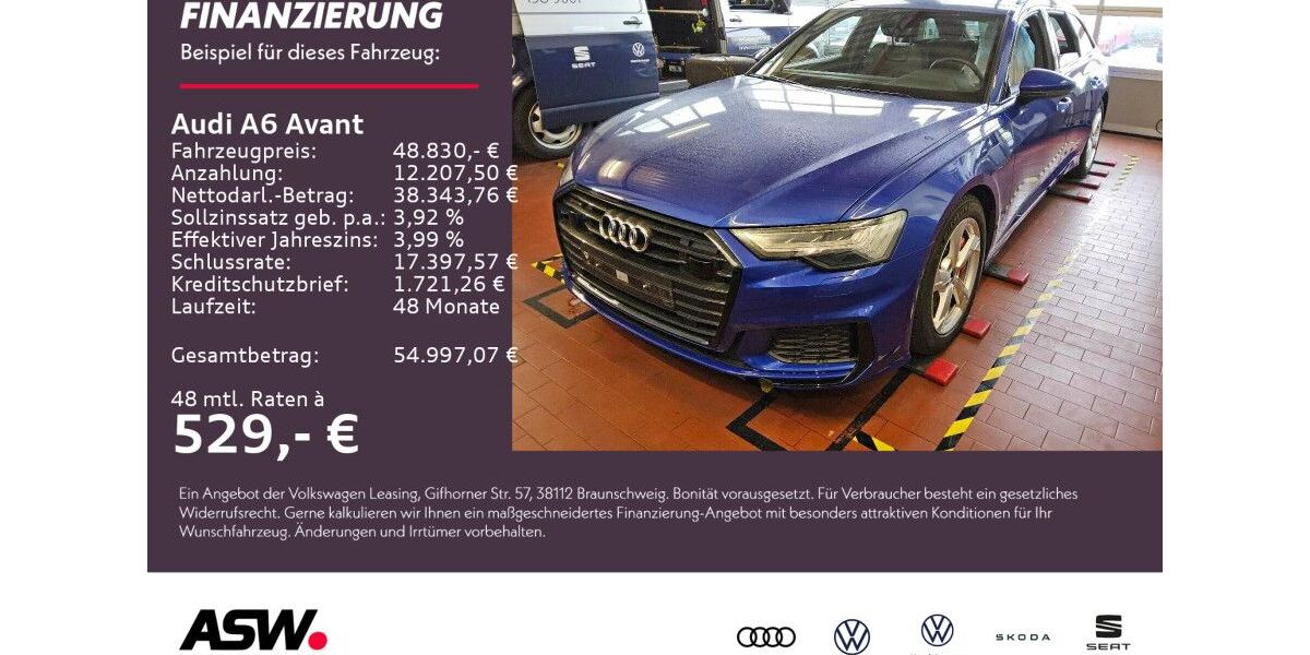 Audi A6 33.900 km 48.830 &euro; Weinsberg 74189