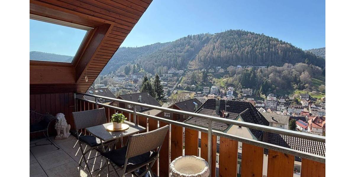 Etagenwohnung Bad Wildbad - 2 Zimmer, 55 m&sup2;, 185.000&euro; | Angebot:26217628
