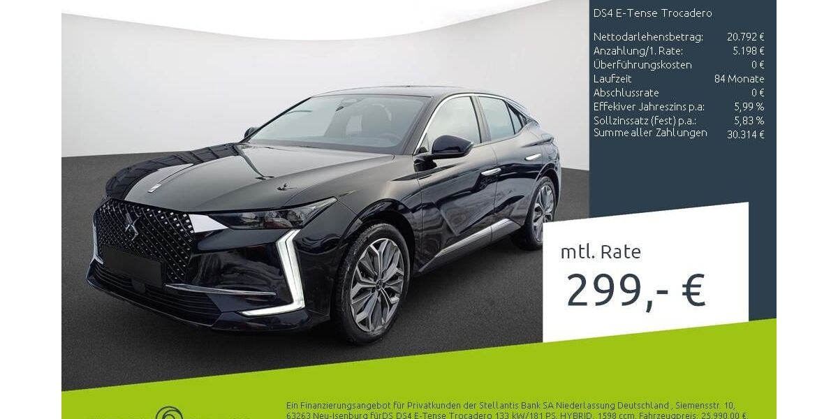 DS Automobiles DS4 26.435 km 25.340 &euro; Ahaus 48683